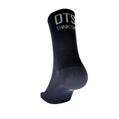 Tất Otso 5 Ngón MediumCut - Full BLACK