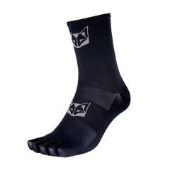 Tất Otso 5 Ngón MediumCut - Full BLACK