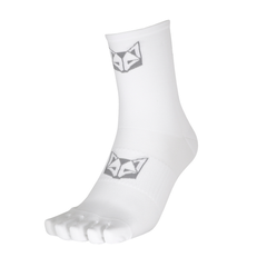 Tất Otso 5 Ngón MediumCut - Full White