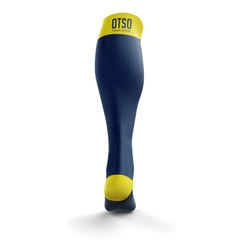 Tất Otso Phục Hồi  -  Navy blue/Fluo Yellow - Multisport Recovery