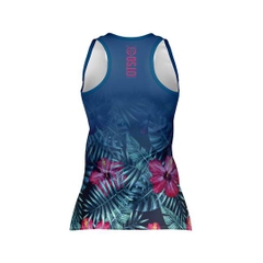 Áo Singlet Otso - TROPICAL DARK - Nữ (OSiTroF)