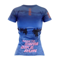 Áo ngắn tay Otso - SWIM BIKE RUN - Nữ (OShSbrF)