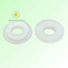 Đế bi van Pulsafeeder ống Phi 12 PP Trắng