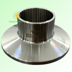 Mặt khớp nối nhanh vi sinh 25.4mm Inox 316L Kết nối 2 đầu khớp nối nhanh (Clamp)