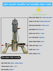Máy khuấy nghiền thí nghiệm HSM-1100B