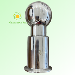 Quả cầu xoay vệ sinh đường ống 50.8mm Inox 316L Kết nối ren