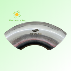 Co ngắn 90 độ đều 63.5x2mm Inox 316L Kết nối 2 đầu hàn