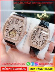 dong-ho-cap-doi-davena-automatic-mat-oval-dinh-da-swarovski-rose-gold-day-da-den-thoi-trang-dep-gia-re-timesstore-vn