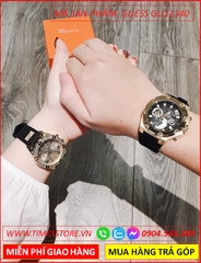 dong-ho-cap-doi-guess-mat-tron-the-thao-chronograph-vang-gold-day-silicone-den-thoi-trang-dep-timesstore-vn