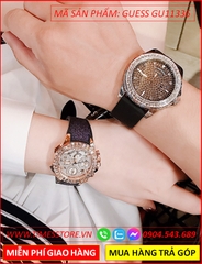 dong-ho-cap-doi-guess-mat-tron-vang-gold-dinh-da-thoi-trang-dep-timesstore-vn