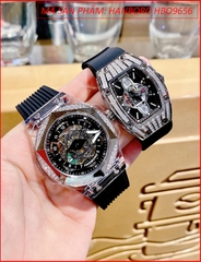 dong-ho-cap-doi-hanboro-automatic-mat-vu-tru-da-swarovski-day-silicone-timesstore-vn