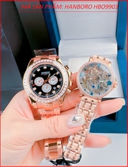 dong-ho-cap-doi-hanboro-automatic-mat-tron-dinh-da-day-kim-loai-rose-gold-timesstore-vn