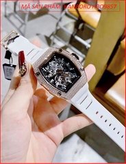 dong-ho-cap-doi-hanboro-dinh-da-rose-gold-day-silicone-trang-timesstore-vn