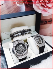 dong-ho-cap-doi-huboler-by-hanboro-mat-tron-hoa-tiet-vu-tru-dinh-da-swarovski-silver-day-silicone-den-chinh-hang-dep-gia-re-timesstore-vn
