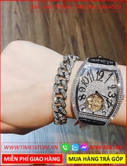 dong-ho-nam-davena-automatic-mat-oval-dinh-da-swarovski-day-da-xanh-la-dep-gia-re-timesstore-vn