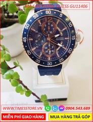 dong-ho-nam-guess-chronograph-mat-xanh-day-silicone-xanh-duong-timesstore-vn