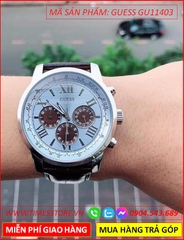 dong-ho-nam-guess-horizone-mat-xanh-day-da-nau-timesstore-vn