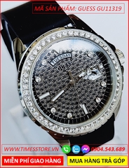 dong-ho-nam-guess-mat-tron-full-da-swarovski-day-cao-su-den-thoi-trang-dep-gia-re-timesstore-vn