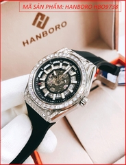 dong-ho-nam-hanboro-automatic-tua-hublot-mat-dinh-da-day-sillicone-timesstore-vn