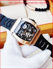 dong-ho-nam-hanboro-automatic-tua-richard-miller-rose-gold-day-silicone-timesstore-vn