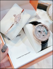 set-dong-ho-nu-davena-mat-bao-day-da-den-lac-tay-thien-nga-swarovski-rose-gold-dep-gia-re-timesstore-vn