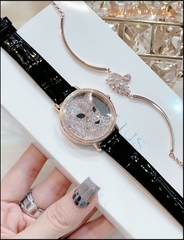 set-dong-ho-nu-davena-mat-bao-day-da-den-lac-tay-thien-nga-swarovski-rose-gold-dep-gia-re-timesstore-vn