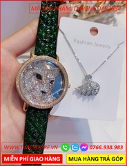 set-dong-ho-nu-davena-mat-bao-swarovski-rose-gold-day-chuyen-thien-nga-dep-gia-re-timesstore-vn