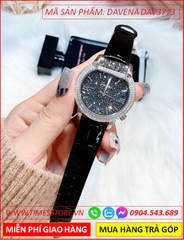 dong-ho-nu-davena-mat-dinh-da-swarovski-xanh-day-da-den-timesstore-vn