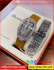 dong-ho-nu-davena-mat-oval-dinh-da-swarovski-day-da-vang-nau-dep-gia-re-timesstore-vn