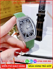 dong-ho-nu-davena-mat-oval-full-da-swarovski-day-da-xanh-timesstore-vn