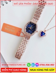 dong-ho-nu-davena-mat-oval-full-da-xanh-day-rose-gold-timesstore-vn