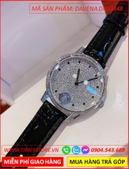 dong-ho-nu-davena-mat-tron-full-da-swarovski-day-da-den-timesstore-vn