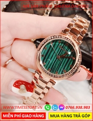 dong-ho-nu-davena-mat-tron-xanh-la-dinh-da-swarovski-rose-gold-dep-gia-re-timesstore-vn