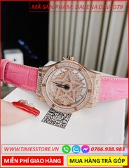 dong-ho-nu-davena-ngoi-sao-xoay-swarovski-rose-gold-day-da-hong-timesstore-vn