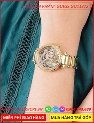 dong-ho-nu-guess-chronograph-lo-co-mat-tron-day-kim-loai-vang-gold-dep-timesstore-vn