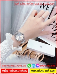 dong-ho-nu-guess-luxury-mat-trang-vien-da-swarovski-day-kim-loai-silver-thoi-trang-dep-gia-re-timesstore-vn