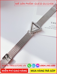 dong-ho-nu-guess-mat-tam-giac-dinh-da-day-mesh-luoi-timesstore-vn