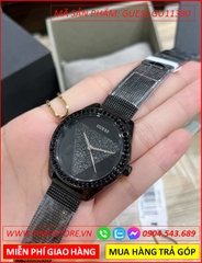 dong-ho-nu-guess-mat-tron-day-mesh-luoi-full-den-timesstore-vn