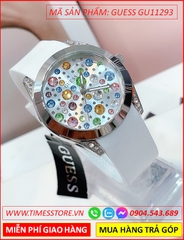 dong-ho-nu-guess-mat-tron-dinh-da-nhieu-mau-day-silicone-trang-thoi-trang-dep-gia-re-timesstore-vn
