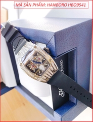 dong-ho-nu-hanboro-mat-oval-den-dinh-da-swarovski-day-sillicone-timesstore-vn