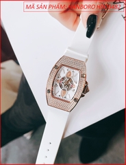 dong-ho-nu-hanboro-mat-oval-dinh-da-swarovski-rose-gold-day-silicone-trang-cao-cap-hotgirl-dep-gia-re-timesstore