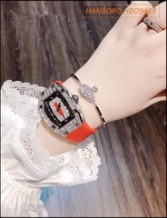 dong-ho-nu-hanboro-mat-ovan-crystals-from-swarovski-day-silicone-do-hotgirl-dep-gia-re-timesstore