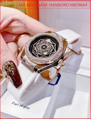 dong-ho-nu-hanboro-mat-vu-tru-da-rose-gold-day-silicone-trang-timesstore-vn