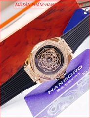 dong-ho-nu-hanboro-mat-vu-tru-rose-gold-day-silicone-timesstore-vn