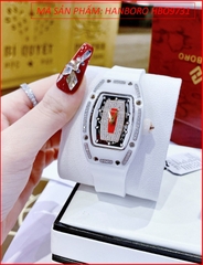 dong-ho-nu-hanboro-tua-richard-mille-mat-oval-dinh-da-sillicone-trang-timesstore-vn