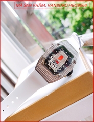 dong-ho-nu-hanboro-tua-richard-mille-dinh-da-day-silicone-tranh-timesstore-vn