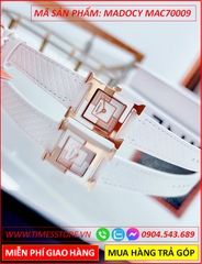 dong-ho-nu-madocy-mat-vuong-chia-4-goc-tua-hermes-dinh-da-rose-gold-day-da-trang-thoi-trang-dep-timesstore-vn