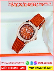 dong-ho-nu-madocy-tua-patek-phillipe-mat-dinh-da-day-silicone-nau-timesstore-vn