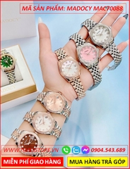 dong-ho-nu-madocy-tua-rolex-day-kim-loai-rose-gold-timesstore-vn