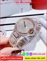 dong-ho-nu-xcer-tua-cartier-mat-tron-full-da-rose-gold-day-kim-loai-timesstore-vn